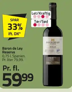 Fleggaard Baron de Ley Reserva erbjuda
