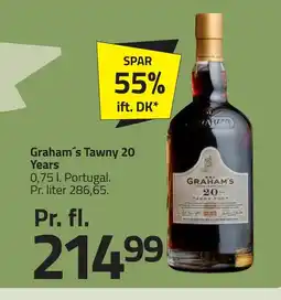 Fleggaard Graham's Tawny 20 Years erbjuda