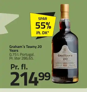 Fleggaard Graham's Tawny 20 Years erbjuda