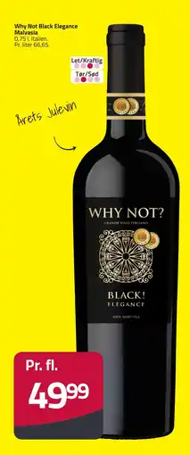 Fleggaard Why Not Black Elegance Malvasia erbjuda