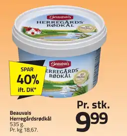 Fleggaard Beauvais Herregårdsrødkål erbjuda