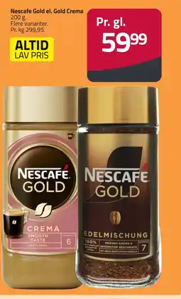 Fleggaard Nescafe Gold el. Gold Crema erbjuda