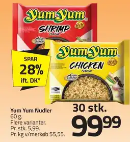 Fleggaard Yum Yum Nudler erbjuda
