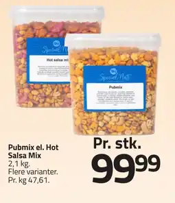 Fleggaard Pubmix el. Hot Salsa Mix erbjuda