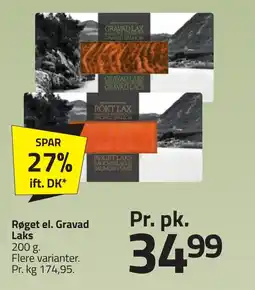 Fleggaard Røget el. Gravad Laks erbjuda