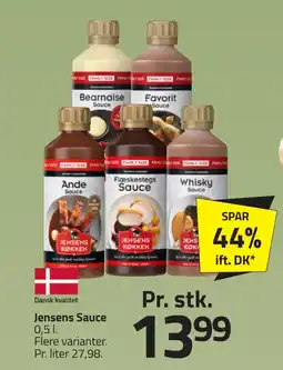 Fleggaard Jensens Sauce erbjuda
