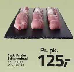 Fleggaard 3 stk. Ferske Svinemørbrad erbjuda