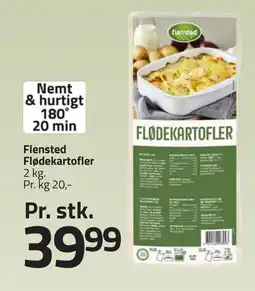 Fleggaard Flensted Flødekartofler erbjuda