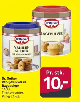 Fleggaard Dr. Oetker Vaniljesukker el. Bagepulver erbjuda