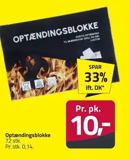 Fleggaard Optændingsblokke erbjuda