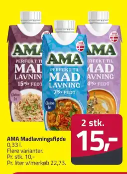 Fleggaard AMA Madlavningsfløde erbjuda