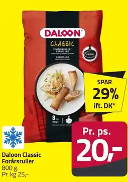 Fleggaard Daloon Classic Forårsruller erbjuda