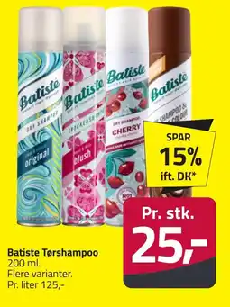Fleggaard Batiste Tørshampoo erbjuda