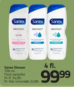 Fleggaard Sanex Shower erbjuda