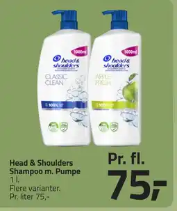 Fleggaard Head & Shoulders Shampoo m. Pumpe erbjuda
