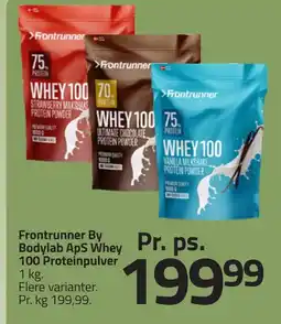Fleggaard Frontrunner By Bodylab ApS Whey 100 Proteinpulver erbjuda