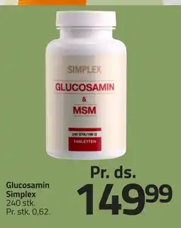 Fleggaard Glucosamin Simplex erbjuda