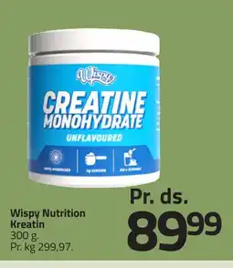 Fleggaard Wispy Nutrition Kreatin erbjuda