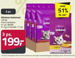 Fleggaard Whiskas Kattemad erbjuda