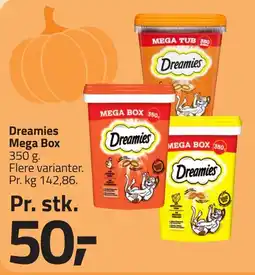 Fleggaard Dreamies Mega Box erbjuda