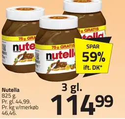 Fleggaard Nutella 3 gl. erbjuda
