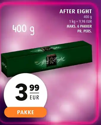 Scandinavian Park After Eight erbjuda