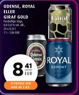 Scandinavian Park Odense, Royal eller Giraf gold erbjuda