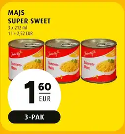 Scandinavian Park Jeden Tag Majs super sweet erbjuda