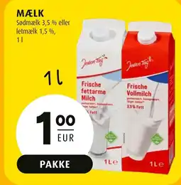 Scandinavian Park Jeden Tag Mælk erbjuda