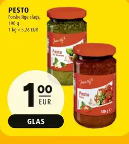 Scandinavian Park Jeden Tag Pesto erbjuda