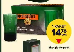 Border Shop Shotglas 6-pack, EUR 14.76 erbjuda