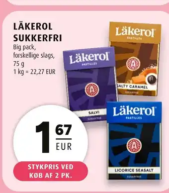 Scandinavian Park Läkerol sukkerfri erbjuda