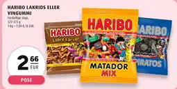 Scandinavian Park Haribo vingummi erbjuda