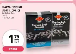 Scandinavian Park Halva finnish soft licorice erbjuda