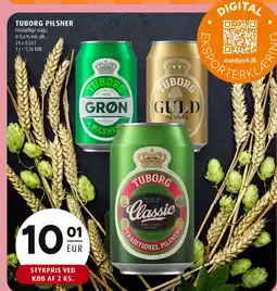 Scandinavian Park Tuborg pilsner erbjuda