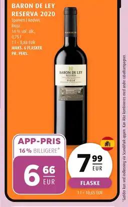 Scandinavian Park Baron de ley reserva 2020 erbjuda