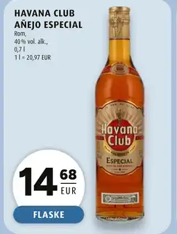 Scandinavian Park Havana Club añejo especial erbjuda