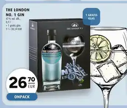 Scandinavian Park The London no. 1 gin erbjuda