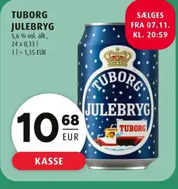 Scandinavian Park Tuborg julebryg erbjuda