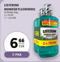 Scandinavian Park LISTERINE Mundskyllemiddel erbjuda