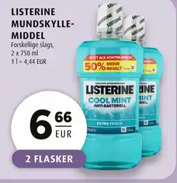 Scandinavian Park LISTERINE Mundskylle- middel erbjuda