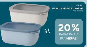 Scandinavian Park F.eks. Mepal multibowl Nordic erbjuda