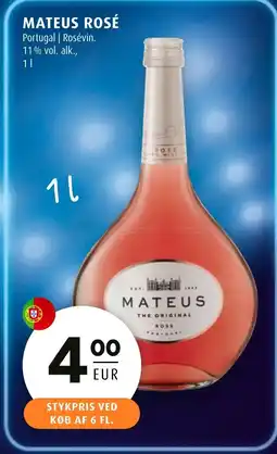 Scandinavian Park Mateus rosé erbjuda