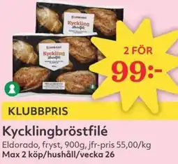 Hemköp ELDORADO Kycklingbröstfilé erbjuda
