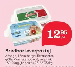 Hemköp Bredbar leverpastej erbjuda