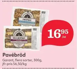 Hemköp Garant Pavébröd erbjuda