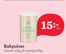 Hemköp Garant Bakpulver erbjuda