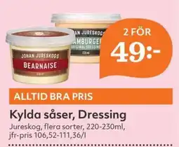 Hemköp Kylda såser, Dressing erbjuda
