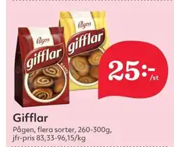Hemköp Pågen Gifflar erbjuda