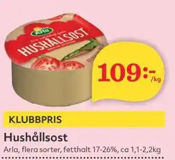 Hemköp Arla Hushållsost erbjuda